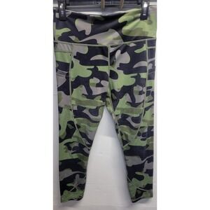 Camo Pocket Leggings Activewear Fitness Athleisure Women's Size 8-10